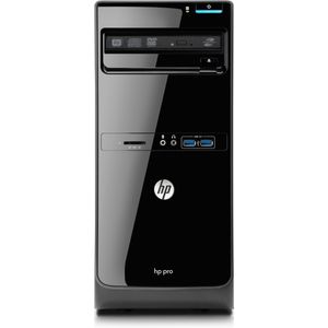 HP Pro 3500 MT Intel® Core™ i3 i3-3240 4 GB DDR3-SDRAM 500 GB HDD Windows 7 Professional Micro Tower PC Zwart
