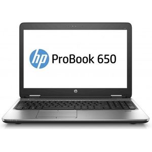 HP ProBook 650 G1 Laptop 39,6 cm (15.6") Full HD Intel® Core™ i5 i5-4200M 8 GB DDR3L-SDRAM 128 GB SSD Wi-Fi 4 (802.11n) Windows 7 Professional Zwart, Zilver