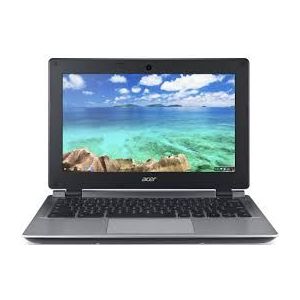 Acer Chromebook 11 C730E-C5XK Intel® Celeron® N2840 29,5 cm (11.6") HD 2 GB DDR3L-SDRAM 16 GB Flash ChromeOS Zwart