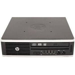 HP Compaq Elite 8200 USDT Intel® Core™ i5 i5-2400S 2 GB DDR3-SDRAM 320 GB Windows 7 Professional PC Zwart