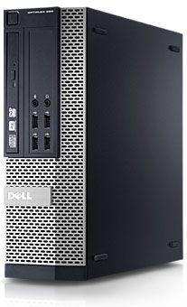 DELL OptiPlex 990 DT Intel® Core™ i5 i5-2400 4 GB DDR3-SDRAM 500 GB Windows 7 Professional Desktop PC Zwart, Zilver