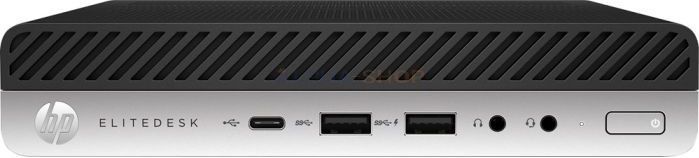 HP EliteDesk 800 G3 Intel® Core™ i5 i7-7700 8 GB DDR4-SDRAM 256 GB SSD Windows 10 Pro Mini PC Zwart, Zilver