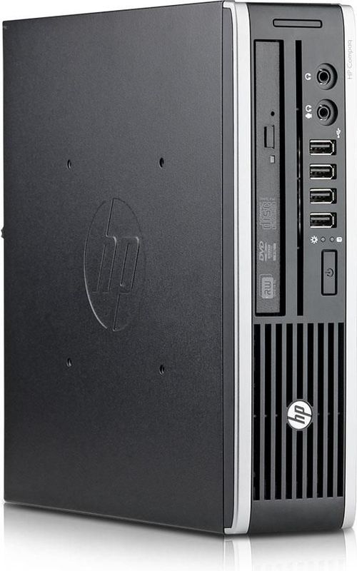 HP Compaq Elite 8300 USFF Intel® Core™ i5 i5-3470S 4 GB DDR3-SDRAM 500 GB Windows 7 Professional PC Zwart
