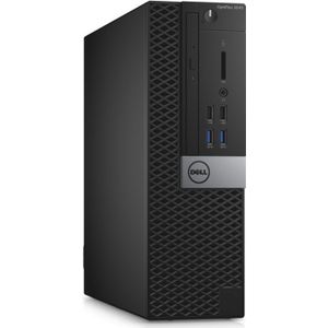 DELL OptiPlex 3050 Intel® Core™ i5 i5-7500 8 GB DDR4-SDRAM 500 GB HDD Windows 10 Pro SFF PC Zwart