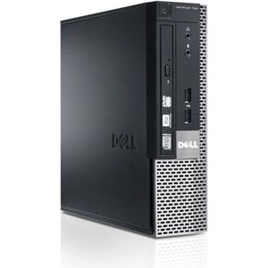 DELL OptiPlex 790 SF Intel® Core™ i3 i3-2120 2 GB DDR3-SDRAM 250 GB Windows 7 Professional SFF PC Zwart, Zilver