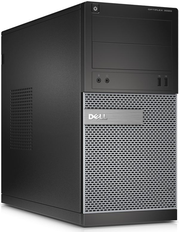DELL OptiPlex 3020 Intel® Core™ i5 i5-4590 8 GB DDR3-SDRAM 128 GB SSD Windows 7 Professional Mini Tower PC Zwart, Zilver