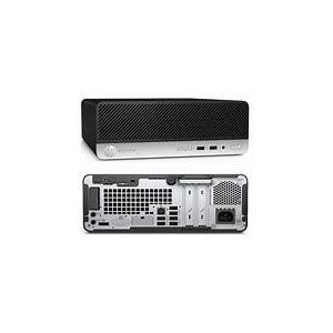 HP ProDesk 400 G5 Intel® Core™ i3 i3-8300 4 GB DDR4-SDRAM 128 GB SSD Windows 10 Pro SFF PC Zwart, Zilver