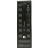 HP ProDesk 600 G1 Intel® Core™ i5 i5-4570 4 GB DDR3-SDRAM 500 GB HDD Windows 8 Pro SFF PC Zwart