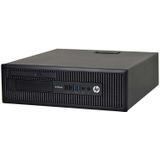 HP ProDesk 600 G1 Intel® Core™ i5 i5-4570 4 GB DDR3-SDRAM 500 GB HDD Windows 8 Pro SFF PC Zwart