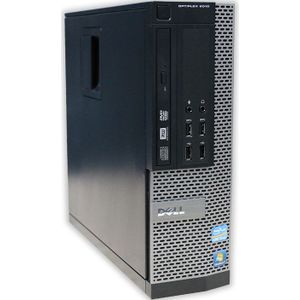 DELL OptiPlex 9010 Intel® Core™ i5 i5-3470 8 GB DDR3-SDRAM 500 GB HDD AMD Radeon HD 7470 Windows 7 Professional SFF PC Zwart, Zilver
