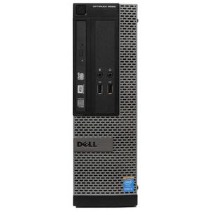 DELL OptiPlex 3020 Intel® Core™ i5 i5-4590 8 GB DDR3-SDRAM 500 GB HDD Windows 7 Professional SFF PC Zwart, Zilver
