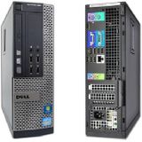 DELL OptiPlex 990 MT Intel® Core™ i5 i5-2400 4 GB DDR3-SDRAM 500 GB Windows 7 Professional Mini Tower PC Zwart, Zilver