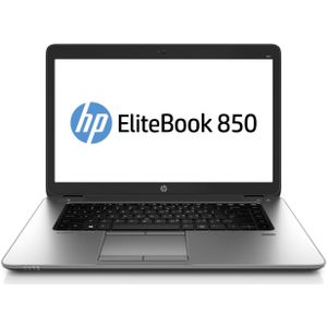 HP EliteBook 850 G2 Laptop 39,6 cm (15.6") Full HD Intel® Core™ i5 i5-5200U 8 GB DDR3L-SDRAM 256 GB SSD Wi-Fi 5 (802.11ac) Windows 7 Professional Zilver