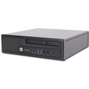 HP EliteDesk 800 G1 Intel® Core™ i5 i5-4590S 4 GB DDR3-SDRAM 500 GB HDD Windows 7 Professional SFF PC Zwart