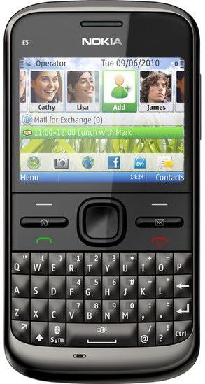 Nokia E5 - Smartphone - QWERTY-toetsenbord - 250MB Geheugen - Symbian S60