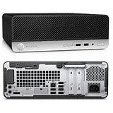 HP ProDesk 400 G5 Intel® Core™ i3 i3-8300 4 GB DDR4-SDRAM 128 GB SSD Windows 10 Pro SFF PC Zwart, Zilver