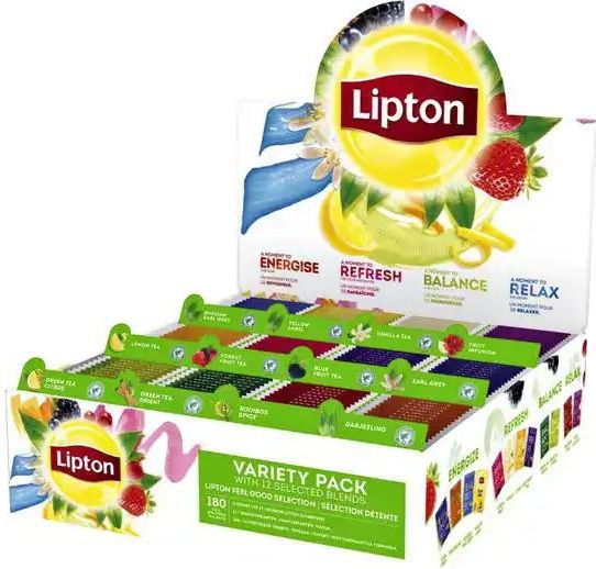 Lipton - Selectie Ontspanning - Thee en Infusies - 180 Zakjes