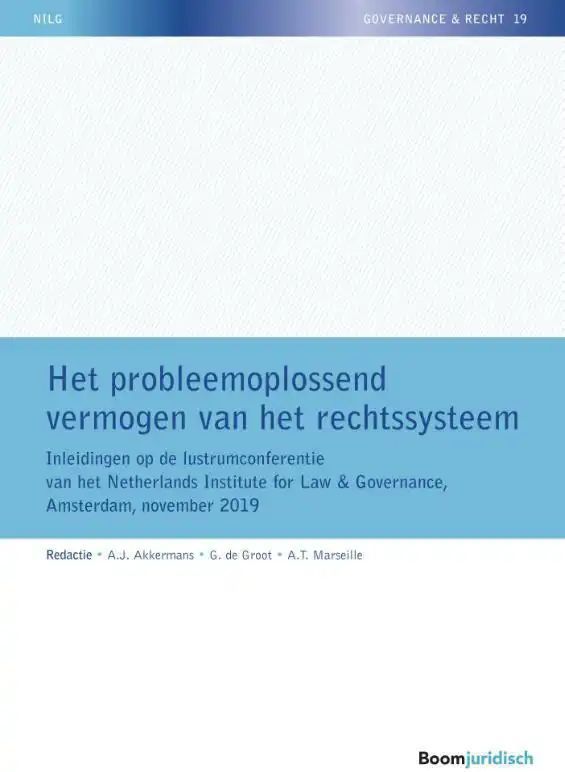 Boek - Innovatieve Ontwikkelingen in Conflicten - Rechtssysteem