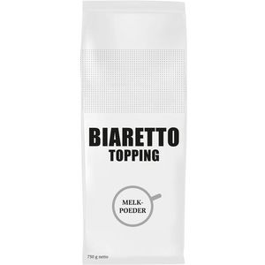 MELKPOEDER BIARETTO TOPPING 750 GRAM -WARME DRANKEN TOEBEHOREN 21114004072