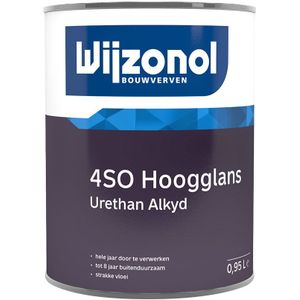 Wijzonol - 4SO Hoogglans - Hoogglanslak - Buiten - Urethan-Alkydhars