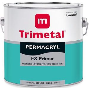 Trimetal Permacryl FX Primer 2,5 Liter Donkere kleur - Grondverf & Primer