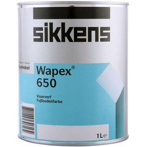 Sikkens Wapex 650  - Satin 1 liter Kleur - Betonverf & Vloercoating