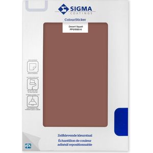 Sigma - Colour Sticker - Kleurstaal - 1060-6 Desert Squall - Zelfklevend