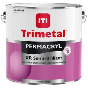 Trimetal Permacryl XR Semi Brillant 1 liter Donkere kleur - Transparante Lak & Olie