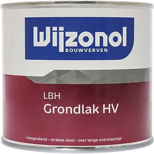 Wijzonol LBH Grondlak HV 500 ml Kleur - Grondverf & Primer