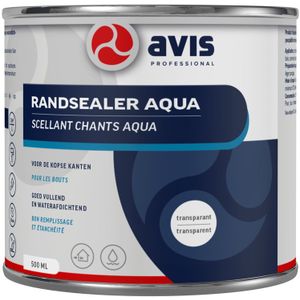 Avis Randsealer - Waterafdichtend - Voor kopse kant hout, plaat en kozijn - Sneldrogend - Transparant - 500 ML