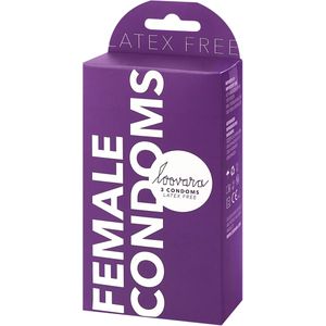 'Female Condoms', 3 stuks