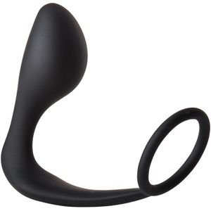 FantASStic anaalplug met aangehechte penisring