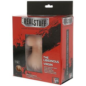 Realstuff vibrerende masturbator vagina en borsten