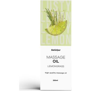 250 ml 'Satisfyer massageolie Lemongrass'