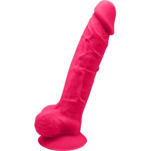 Dreamtoys - Real Love - Temperatuurgevoelige dildo met balzak - 17,7 cm