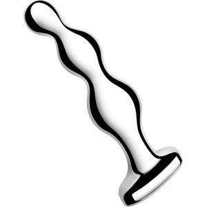 'Stainless Steel Anal Beads', 12,9 cm