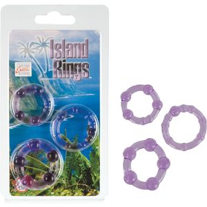 CalExotics - Island Rings - Cockring set - 3 stuks