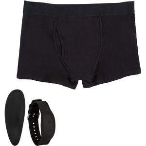 Boxershort set met stimulator en polsband afstandsbediening