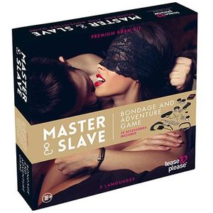 Master & Slave BDSM Kit tijgerprint