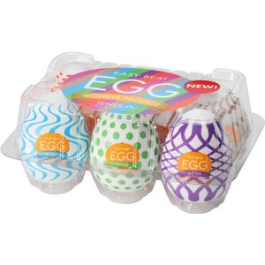 TENGA - Egg Variety Pack Wonder - Set van 6 masturbators