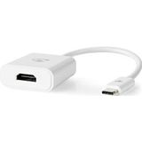 USB Type-C Adapter Cable | Type-C Male - HDMI Female | 0.2 m | White