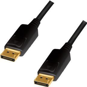 LogiLink CD0102 DisplayPort kabel 3 m Zwart