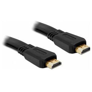 DeLOCK 82670 HDMI kabel met ethernet male/male 2m zwart