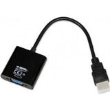 IBox IAHV01 video kabel adapter HDMI Type A (Standaard) VGA (D-Sub) Zwart