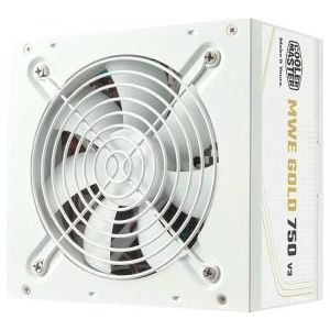 Cooler Master MWE Gold 750 V3 ATX 3.1 - Voeding - White Edition - Non-Modular