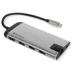 Verbatim 49142 USB-C Multiport Adapter Travel Dock