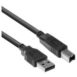 ACT USB 2.0 A male - USB B male  0,50 m