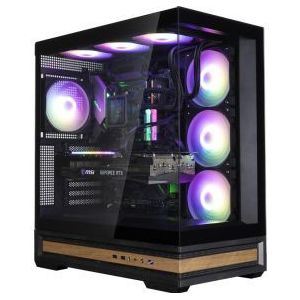Zalman P40 Namu - PC-behuizing - Zwart - Midi Tower - Ondersteunt mATX en Mini-ITX