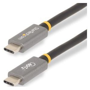 StarTech.com 1m USB4 Kabel, USB-IF Gecertificeerde USB-C Kabel, 40 Gbps, USB Type-C Data Transfer Ka