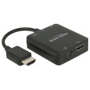 Delock 63276 HDMI-audio-extractor 4K 60 Hz compact